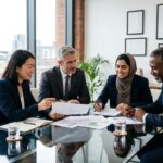 SEO for accountant UK YMYL case study featured image showing chartered accountancy team