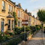 SEO for estate agent UK technical SEO case study featured image showing Bristol residential street