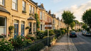 SEO for estate agent UK technical SEO case study featured image showing Bristol residential street