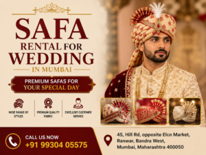 Safa rental for wedding in Mumbai