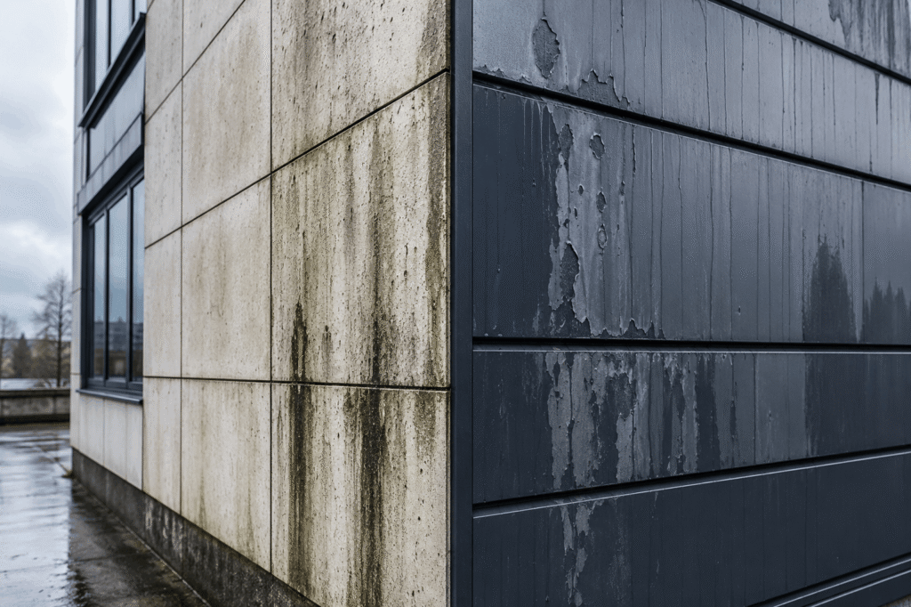 The Two Commercial Building Surfaces That Deteriorate Fastest in the UK Climate
