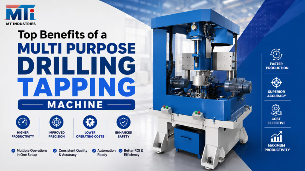 Multi Purpose Drilling Tapping Machine
