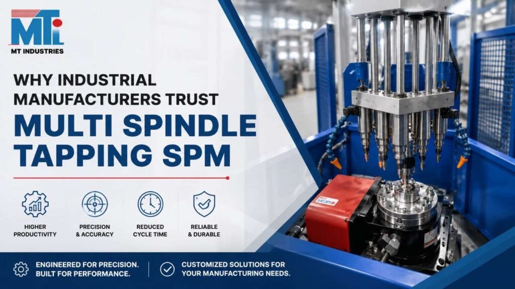 Multi Spindle Tapping SPM improving industrial manufacturing productivity