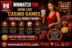 WinMatch360 Live Casino Games for Real Money