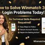 Winmatch 365 login Problem Today