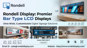 bar type lcd display