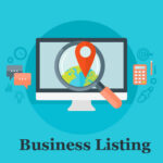 Small business owner updating their business listing details