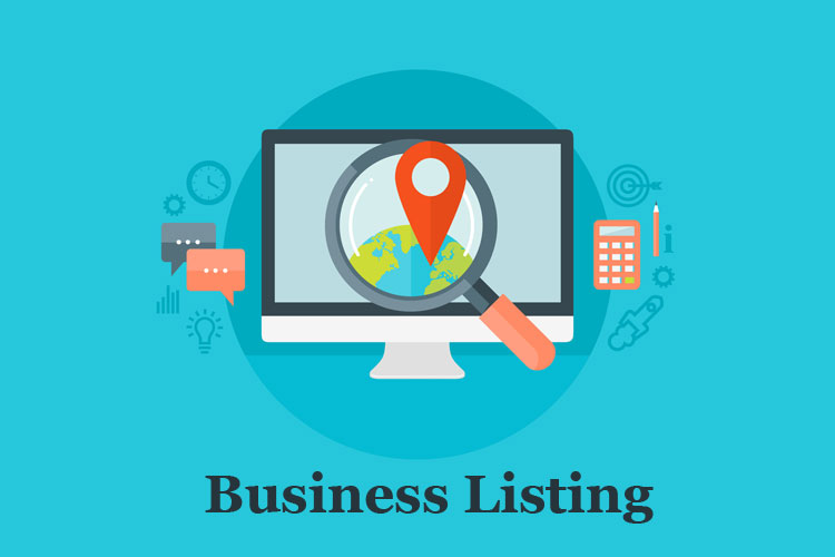 Small business owner updating their business listing details