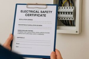 electrical safety certificate london