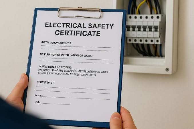 electrical safety certificate london