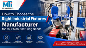 Industrial Fixtures Manufacturer designing precision custom fixtures for manufacturing applications