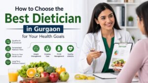 Best Dietician in Gurgaon providing personalized nutrition guidance for weight loss, diabetes, PCOS, and healthy lifestyle goals.