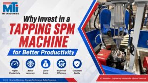 Industrial Tapping SPM Machine improving productivity with precision threading and automated manufacturing operations