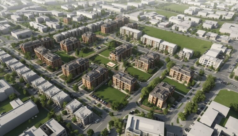 3D Site Plan Rendering