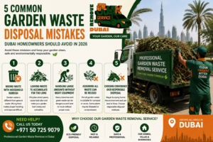 5 Common Garden Waste Disposal Mistakes Dubai Homeowners Should Avoid in 2026