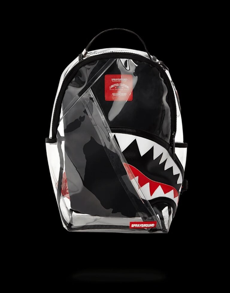 ANGLED VISION SHARK CLEAR BACKPACK