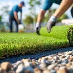 artificial grass installation in Dallas TX