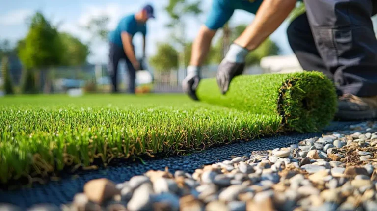artificial grass installation in Dallas TX