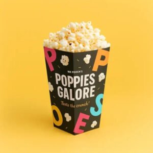 Custom popcorn boxes