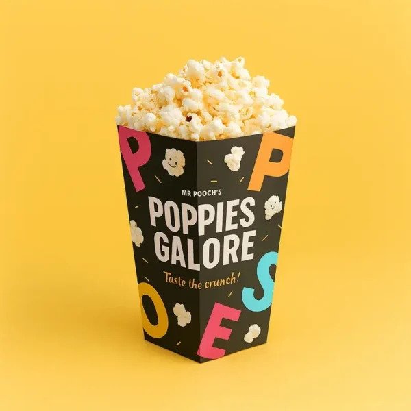 Custom popcorn boxes