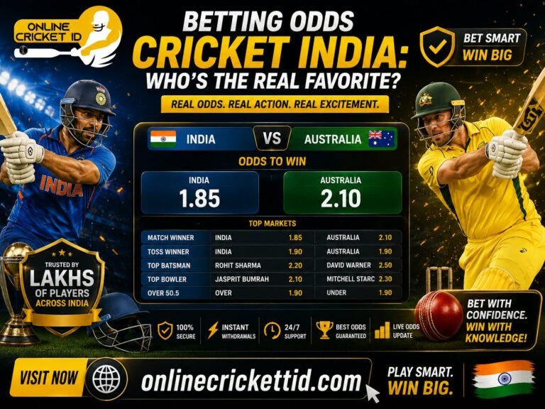Betting Odds Cricket India