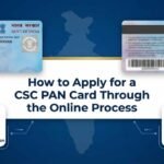 CSC PAN Card online application process in India