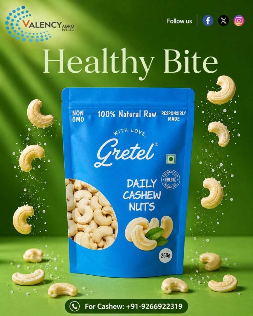 Best flavored cashew nut brand in India with premium flavored cashews