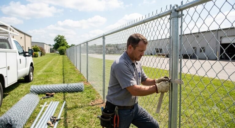 Chain Link Fence Services Katy
