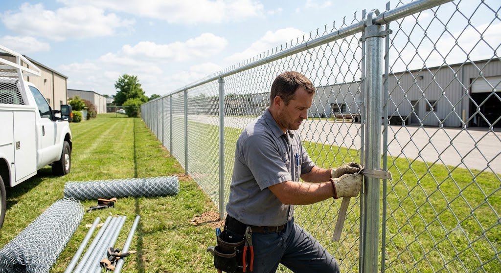 Chain Link Fence Services Katy