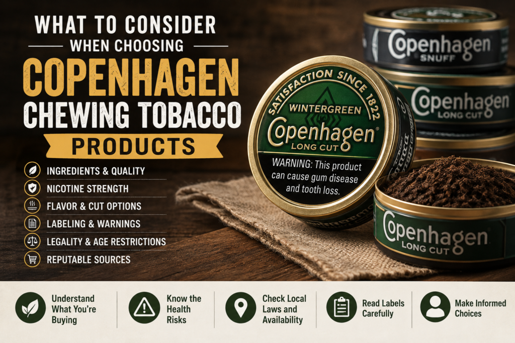 copenhagen chewing tobacco