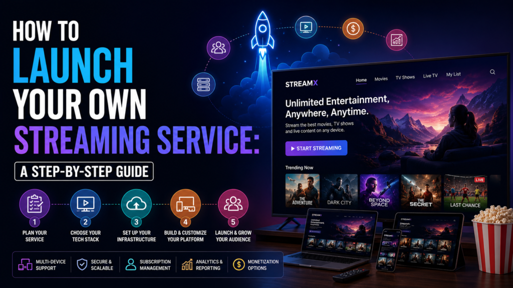Image of How to Launch Your Own Streaming Service