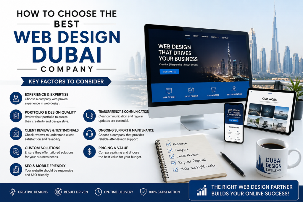 How to Choose the Best Web Design Dubai Company