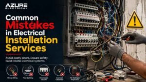 Common Mistakes in Electrical Installation Services