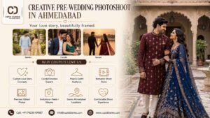 Creative Pre-Wedding Photoshoot Ideas in Ahmedabad – Cupid Diaries