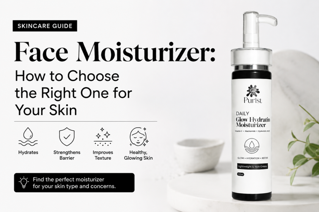 Face Moisturizer: How to Choose the Right One for Your Skin