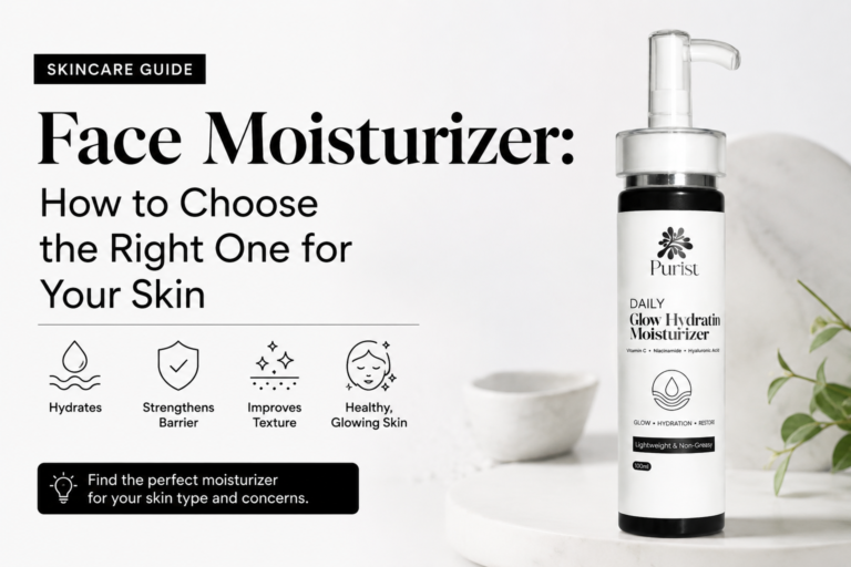 Face Moisturizer: How to Choose the Right One for Your Skin