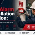 Modern fire detection system for residential safety in London