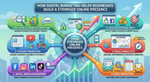 How Digital Marketing Helps Businesses Build a Stronger Online Presence