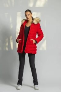 Ginette Red Femme Doudoune
