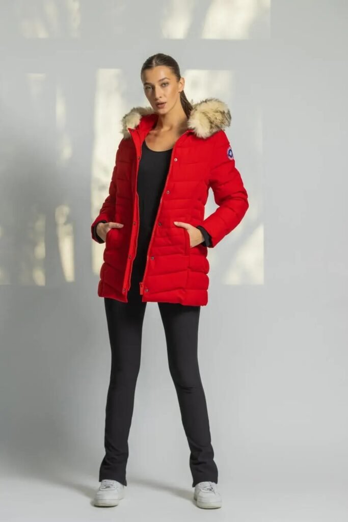 Ginette Red Femme Doudoune