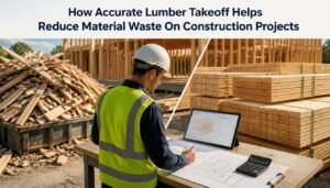 How Accurate Lumber Takeoff Helps Reduce Material Waste On Construction Projects