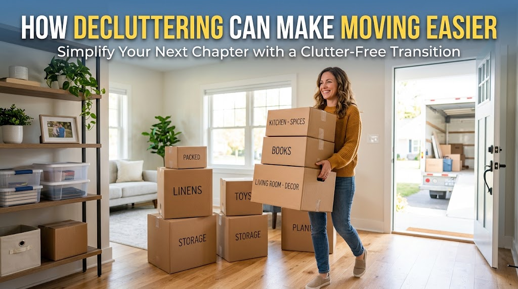 How Decluttering Can Make Moving Easier