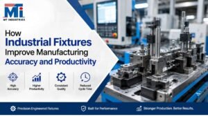 Industrial Fixtures Manufacturer improving manufacturing accuracy and productivity with precision fixture solutions by MT Industries.