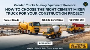 How to Choose the Right Cement Mixer Truck for Your Construction Project