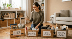 How to Decide What to Keep, Donate, Sell, or Throw Away