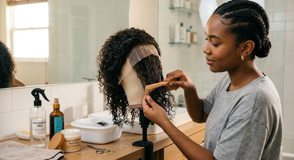 How to Fix Frizzy or Matted Lace Front Wigs at Home