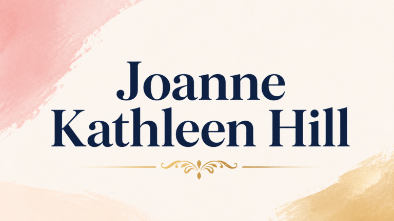 Joanne Kathleen Hill