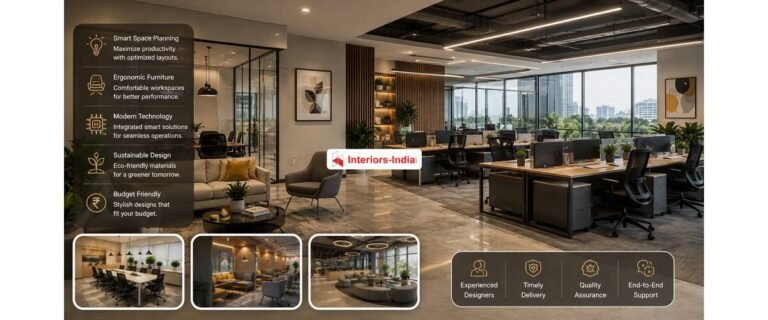 Office Interior Designers in South Delhi: Ideas, Cost and Tips