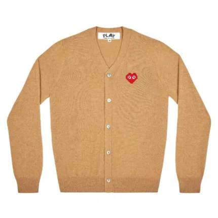 PLAY-MENS-CARDIGAN-INVADER-EMBLEM-BEIGE-430x430