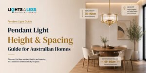 Pendant Light Height and Spacing Guide for Australian Homes